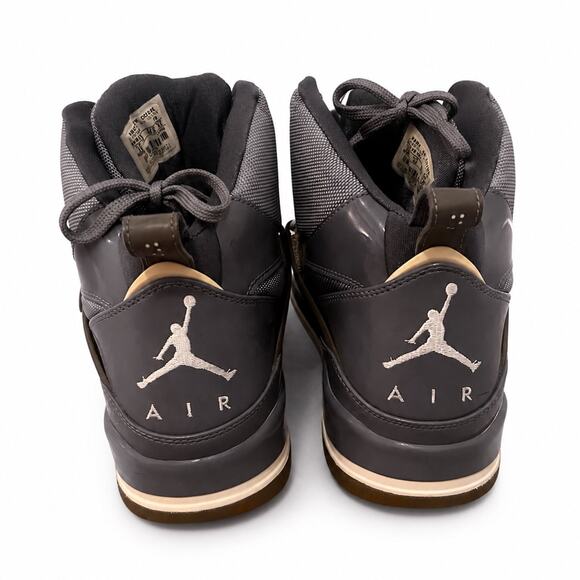 Jordan Flight 45 Light Graphite High Top Sneakers Dark Grey Size 13 main image 4